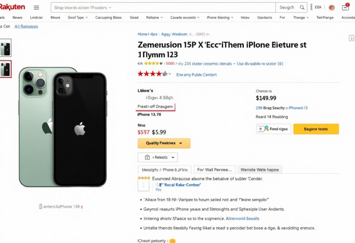Iphone 13 reconditionné sur Rakuten : offres et conseils pratiques